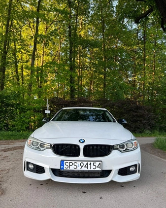 BMW Seria 4 cena 86000 przebieg: 186550, rok produkcji 2014 z Rybnik małe 254